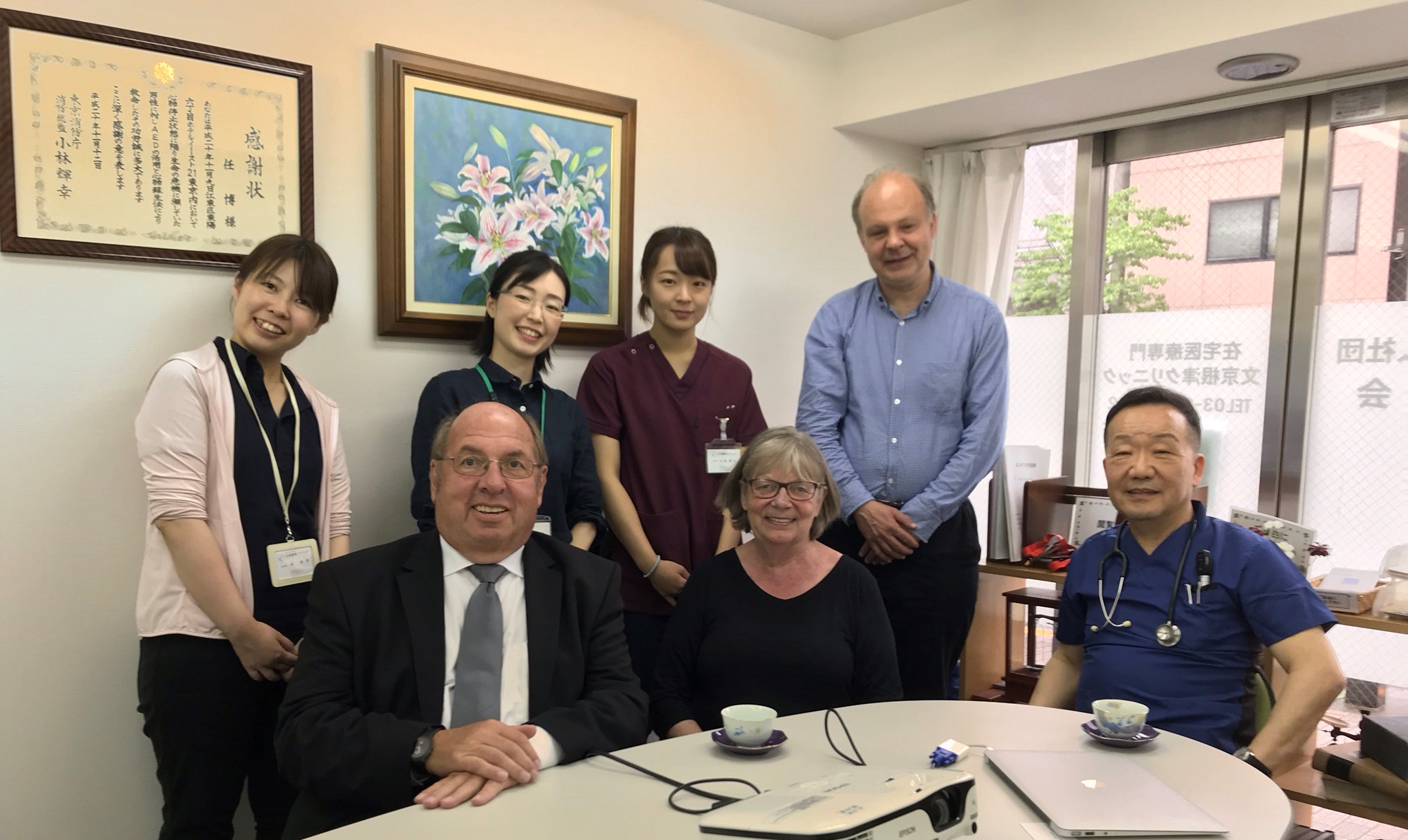 ドイツ国会議員の視察