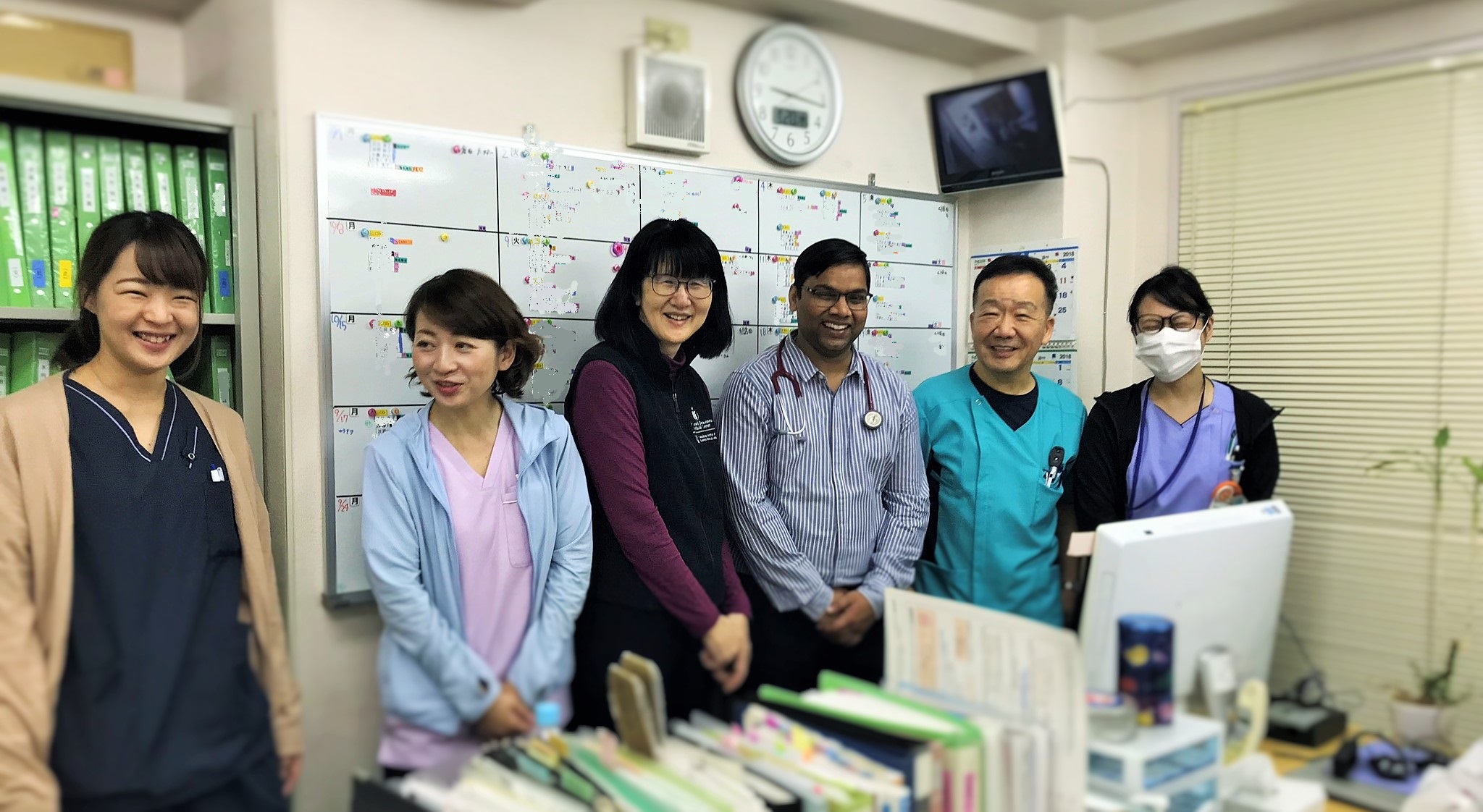 ☆インドから訪問診療の見学